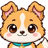 Puppy in the Hero look